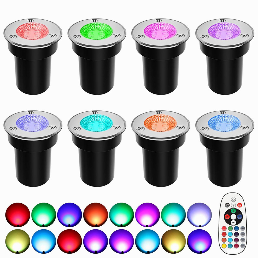 Outdoor Lighting Voltage - RGBW Low Voltage Landscape Light LED