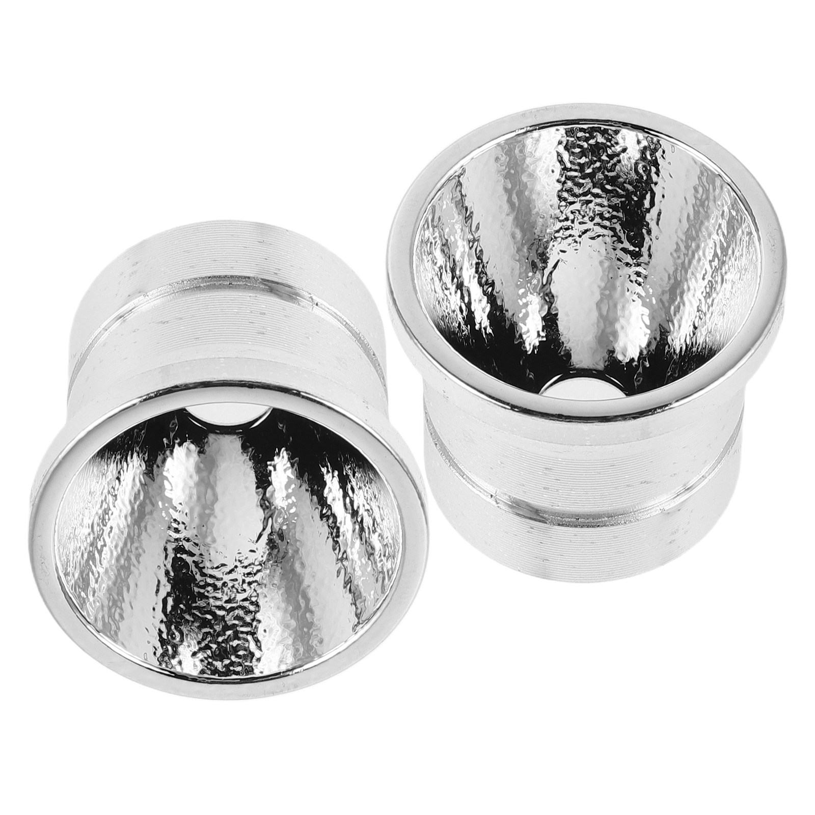 Outdoor Lighting Spotlight - 2Pcs Flashlight Reflector Cup Metal LED