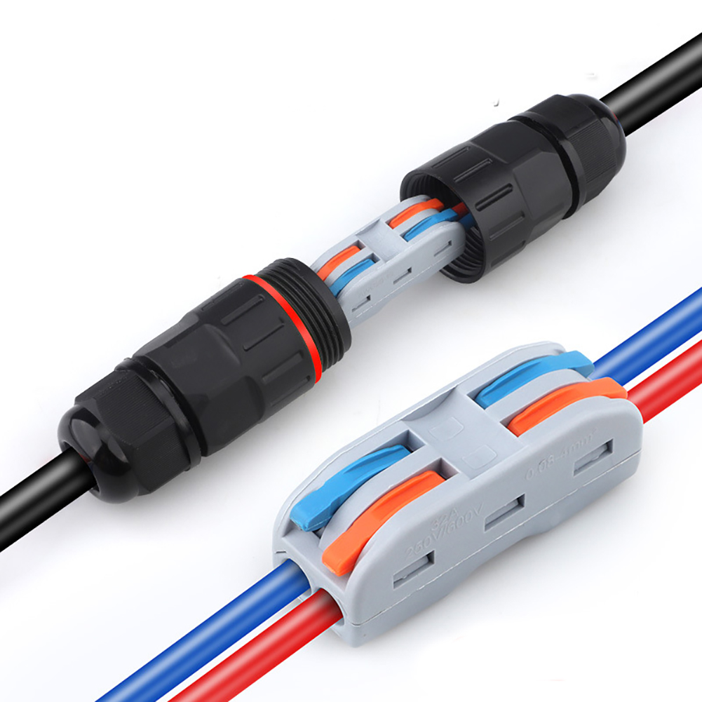 1Pc 2 Pin 3 Pin Wire Connector - огляд і ціна Outdoor Lighting Voltage