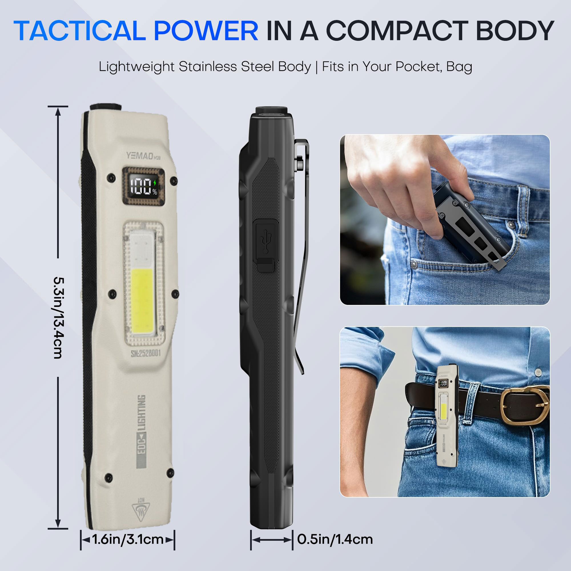 Portable 880LM YEMAO M28 Ultra - огляд і ціна Outdoor Lighting Lumen
