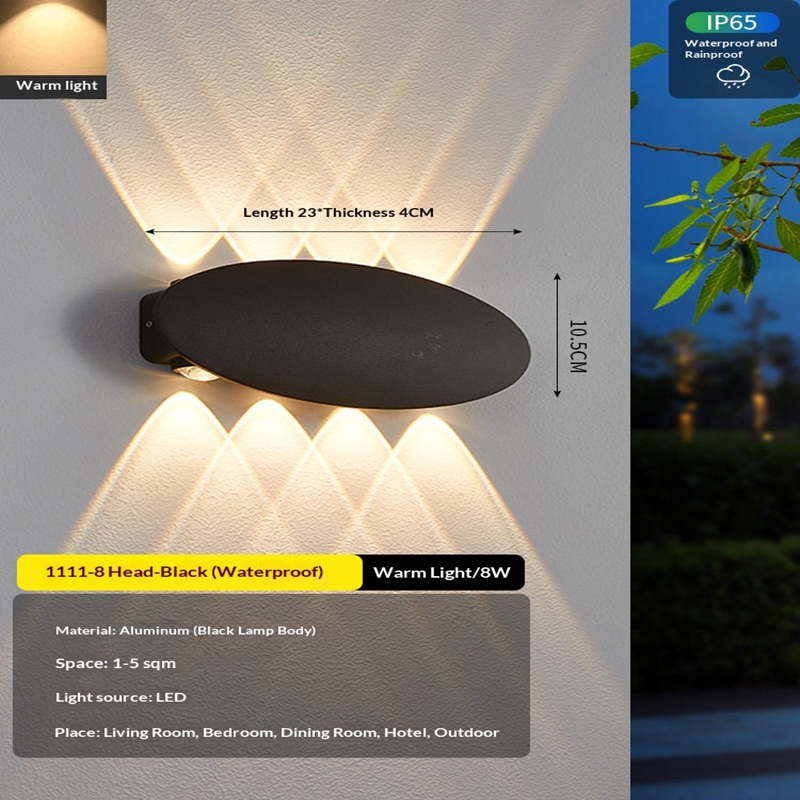 Modern Simple LED 4W 6W 8W Ova - огляд і ціна Outdoor Lighting Voltage