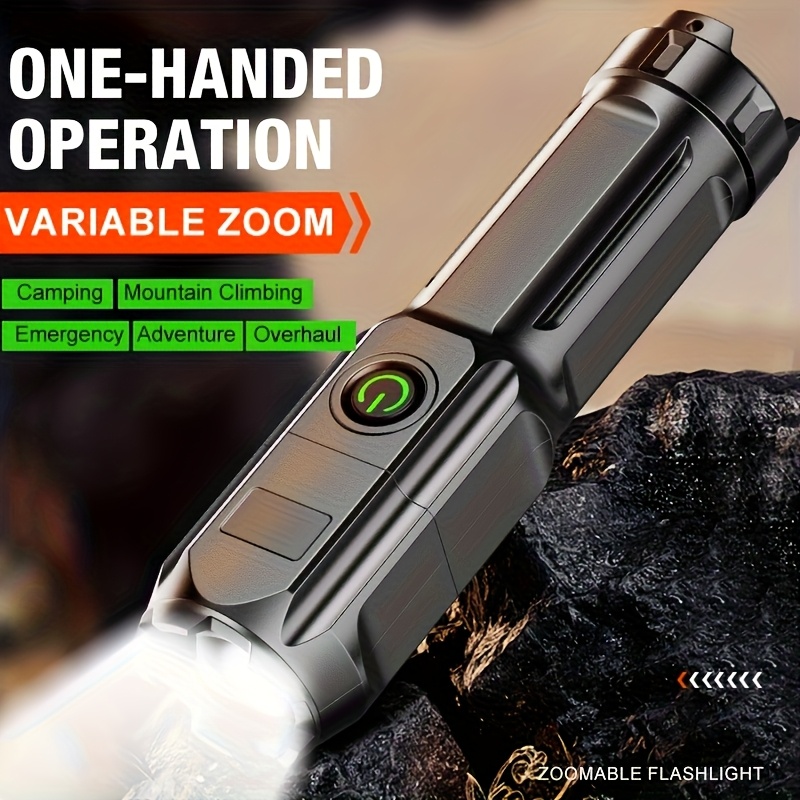 LED Camping Torch Flashlight H - огляд і ціна Outdoor Lighting Spotlight
