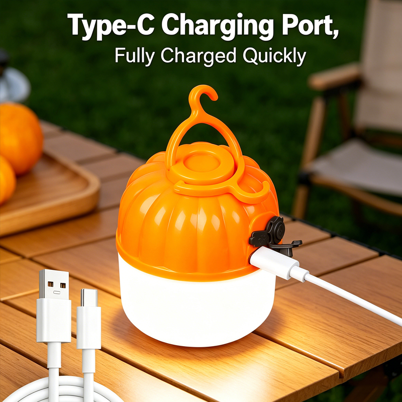 Mini Portable LED Pumpkin Bulb - огляд і ціна Outdoor Lighting Lumen