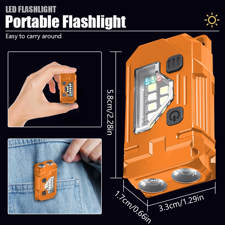 Mini Keychain EDC Flashlight R - огляд і ціна Outdoor Lighting Lumen