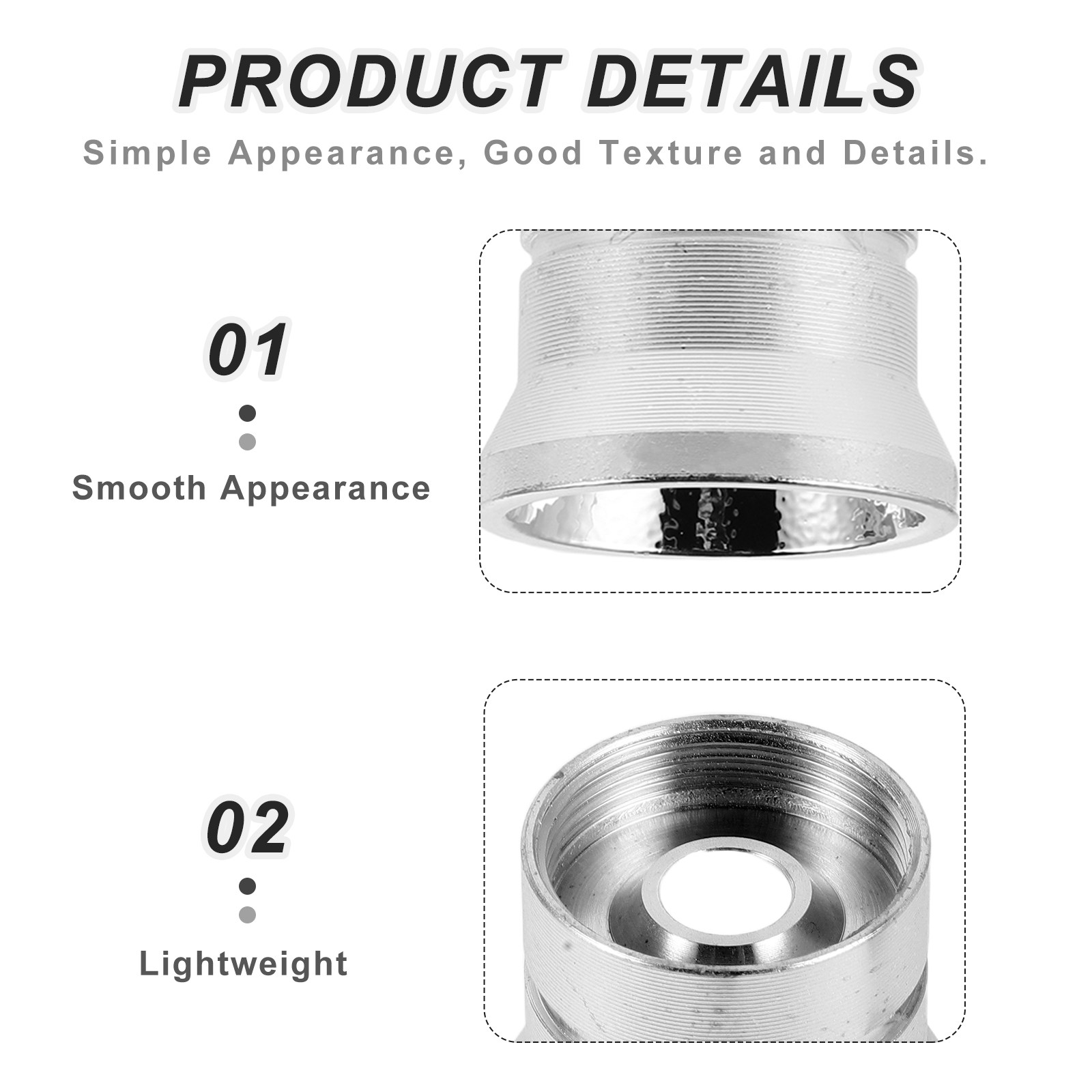 2Pcs Flashlight Reflector Cup  - огляд і ціна Outdoor Lighting Spotlight