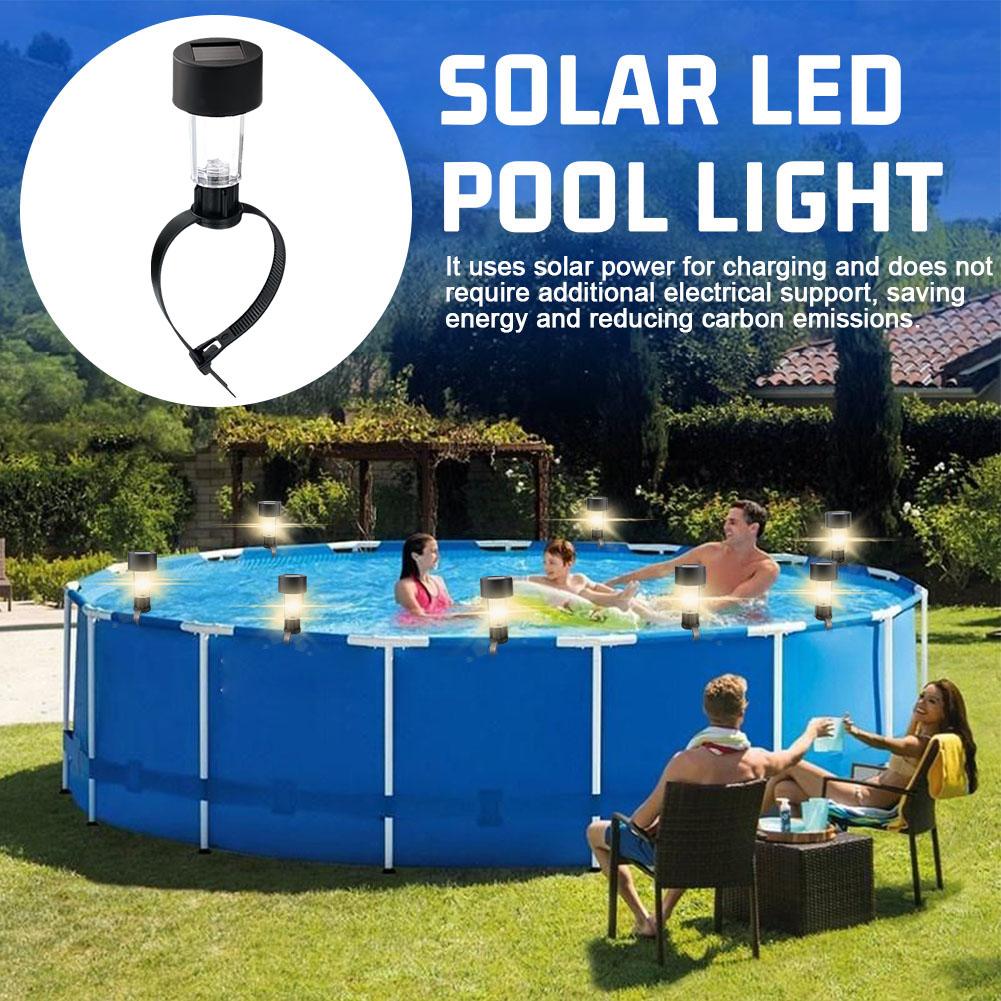 Solar Powered LED Pool Lights  - огляд і ціна Outdoor Lighting Ground