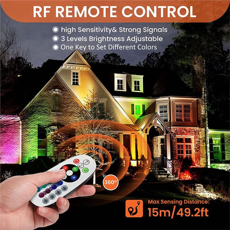 A01F-Outdoor 12V RGBW In Groun - огляд і ціна Outdoor Lighting Voltage