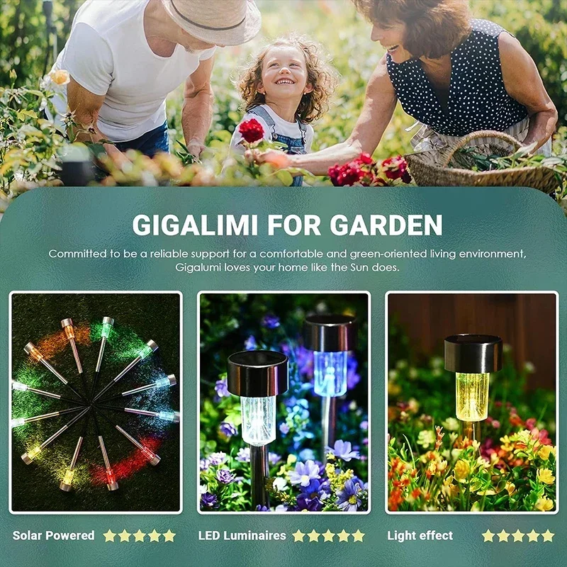 Solar Outdoor Lights Garden La - огляд і ціна Outdoor Lighting Ground