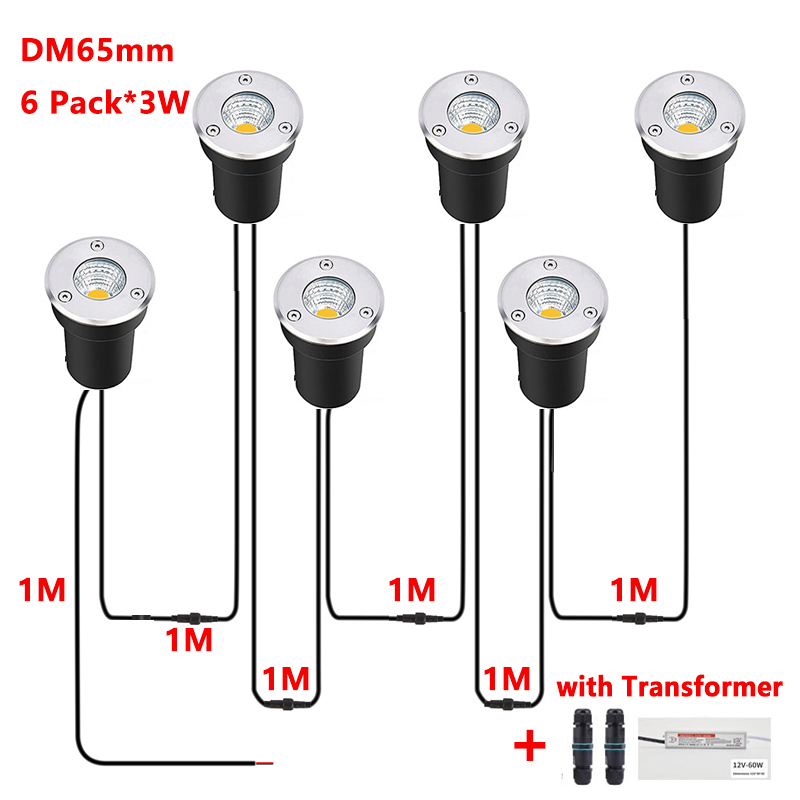 IP67 Waterproof LED Buried Lig - огляд і ціна Outdoor Lighting Voltage