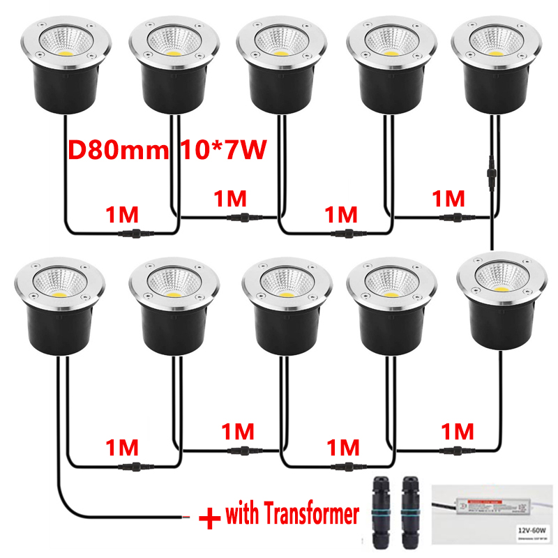 IP67 Waterproof LED Buried Lig - огляд і ціна Outdoor Lighting Voltage