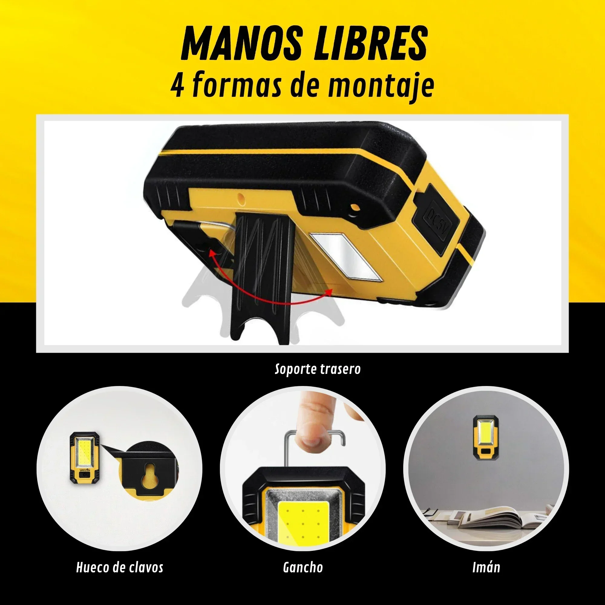 Rechargeable 4000MaH Work Ligh - огляд і ціна Outdoor Lighting Lumen