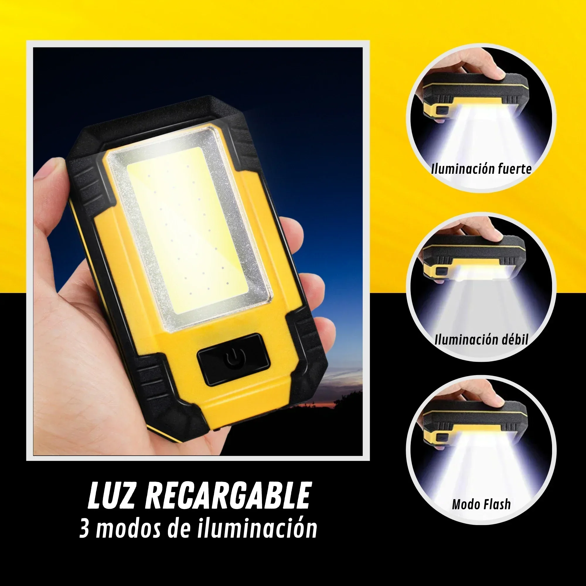Rechargeable 4000MaH Work Ligh - огляд і ціна Outdoor Lighting Lumen