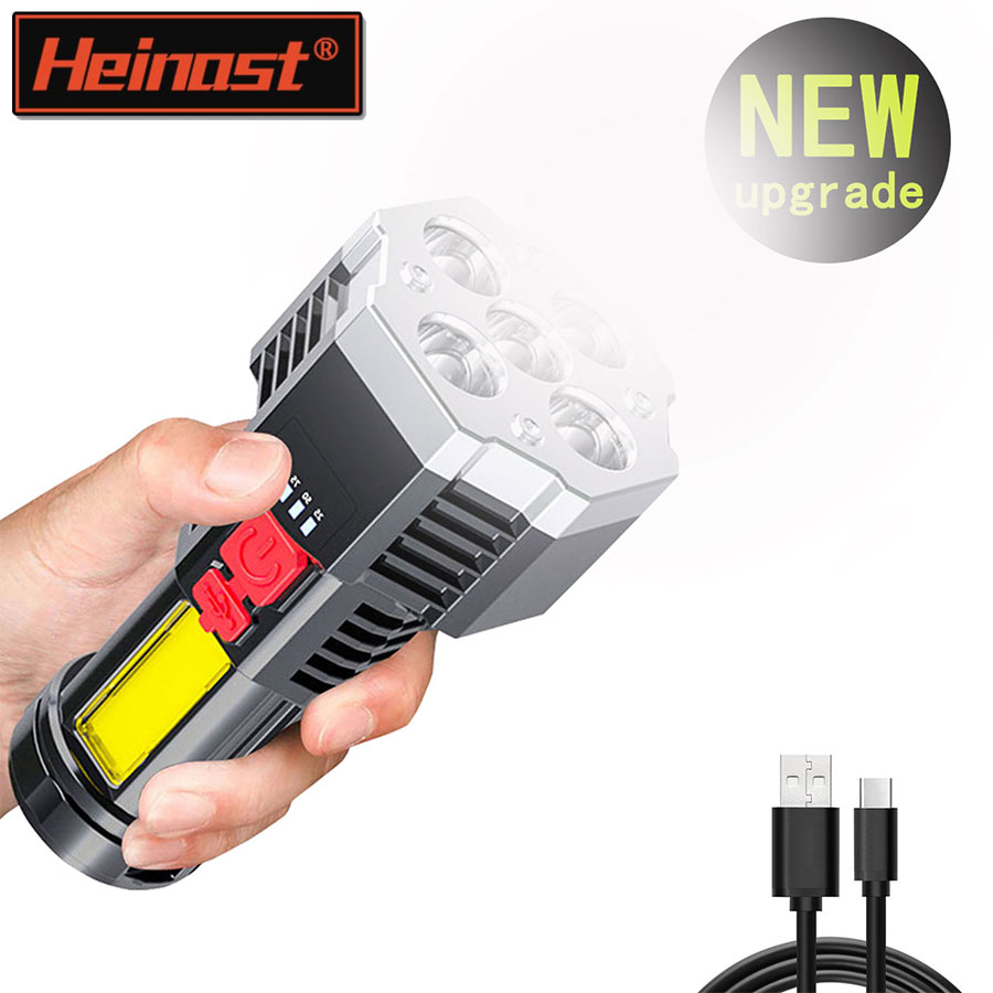 5 LED High Power Led Flashligh - огляд і ціна Outdoor Lighting Spotlight