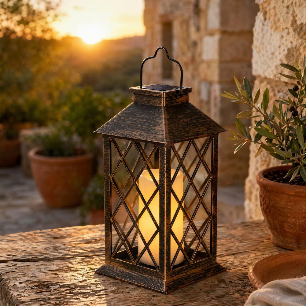 Retro Solar Lantern, Outdoor S - огляд і ціна Solar Lantern Hanging