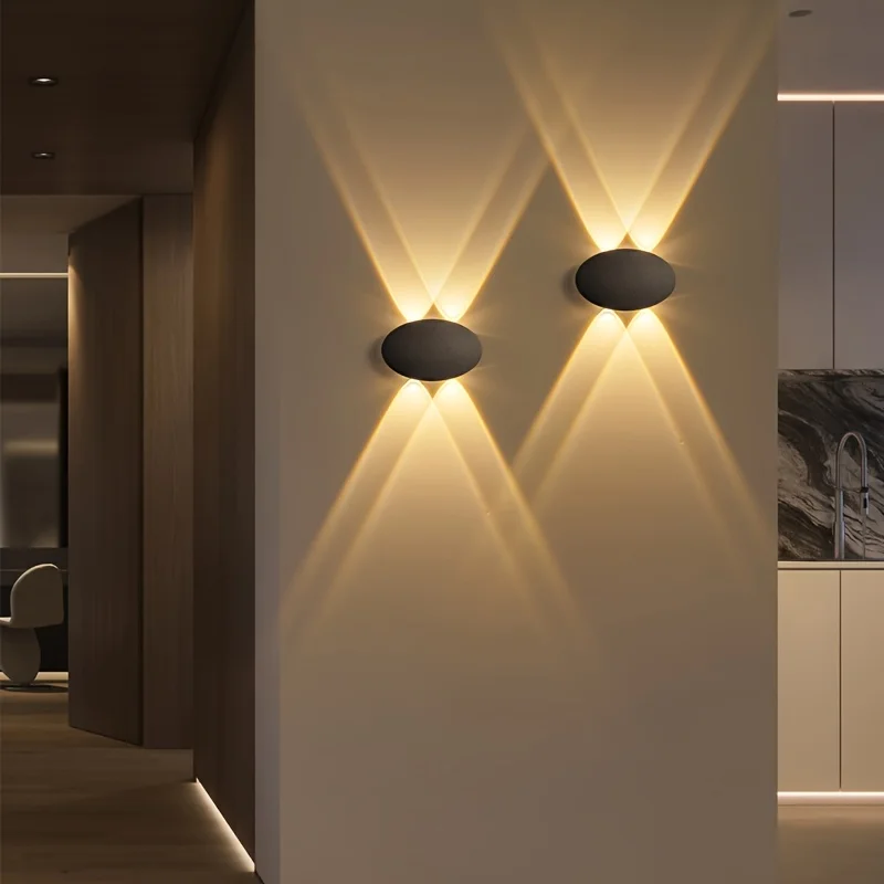 Modern Simple LED 4W Oval Outd - огляд і ціна Outdoor Lighting Voltage