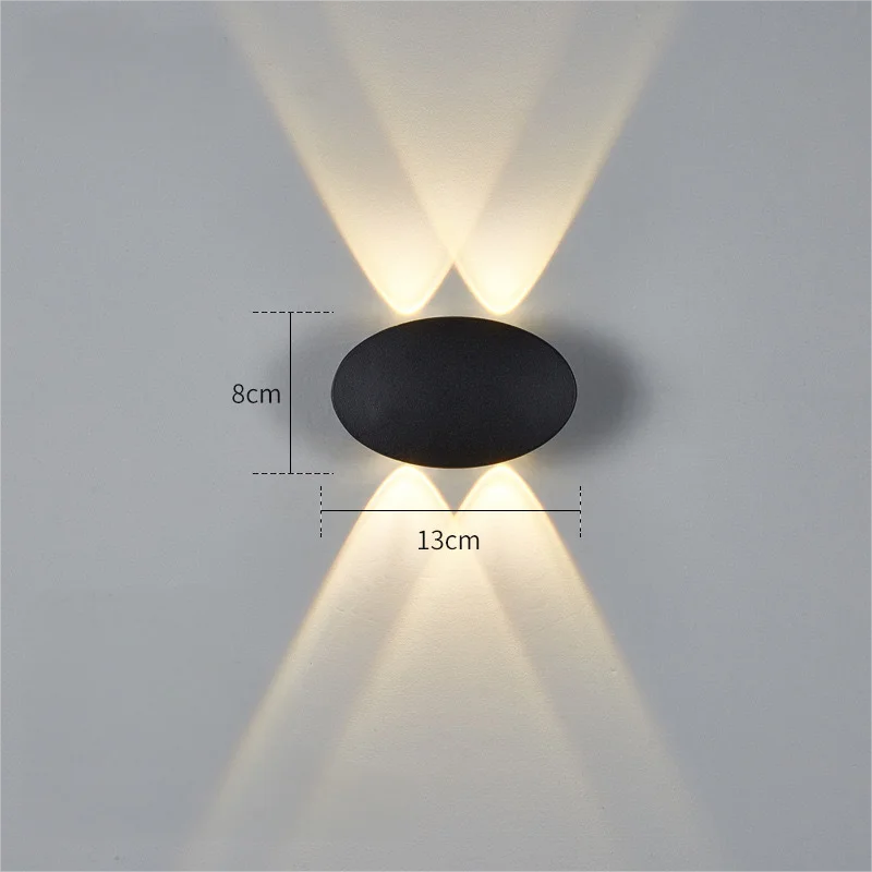 Modern Simple LED 4W Oval Outd - огляд і ціна Outdoor Lighting Voltage