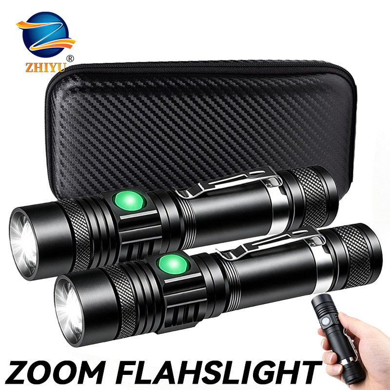 T6 LED Rechargeable Flashlight - огляд і ціна Outdoor Lighting Lumen