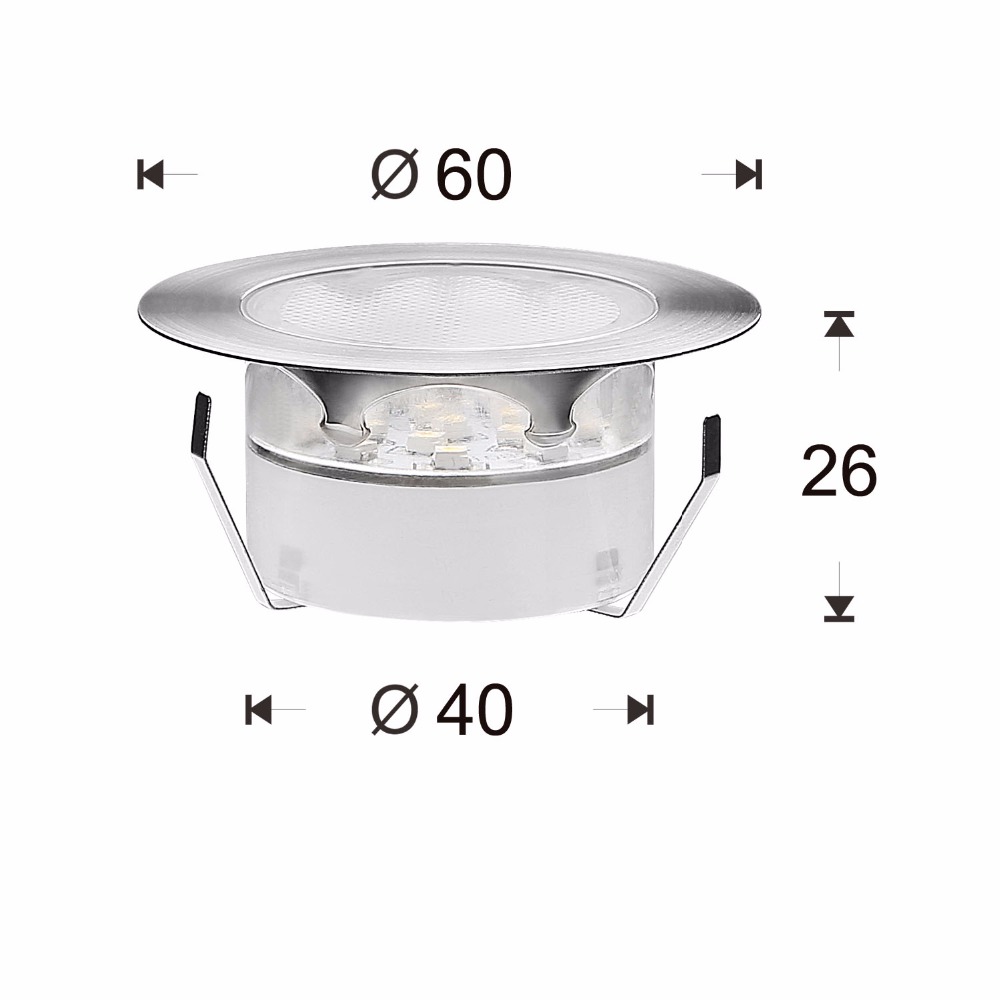 QACA Outdoor Recessed Lamp Low - огляд і ціна Outdoor Lighting Voltage