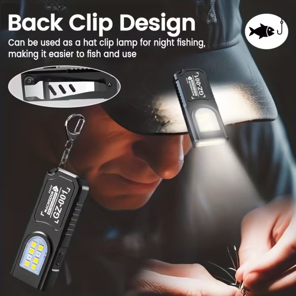 Mini COB LED Keychain Flashlig - огляд і ціна Outdoor Lighting Lumen