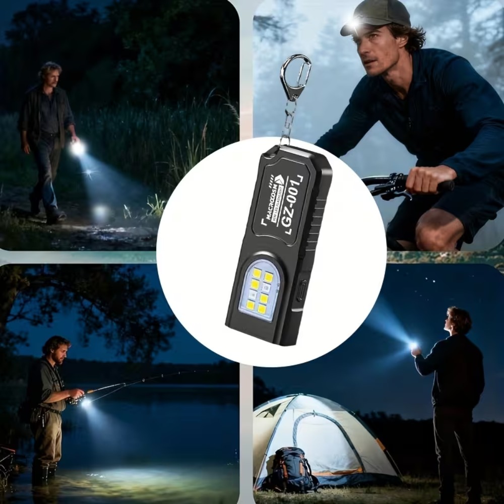 Mini COB LED Keychain Flashlig - огляд і ціна Outdoor Lighting Lumen